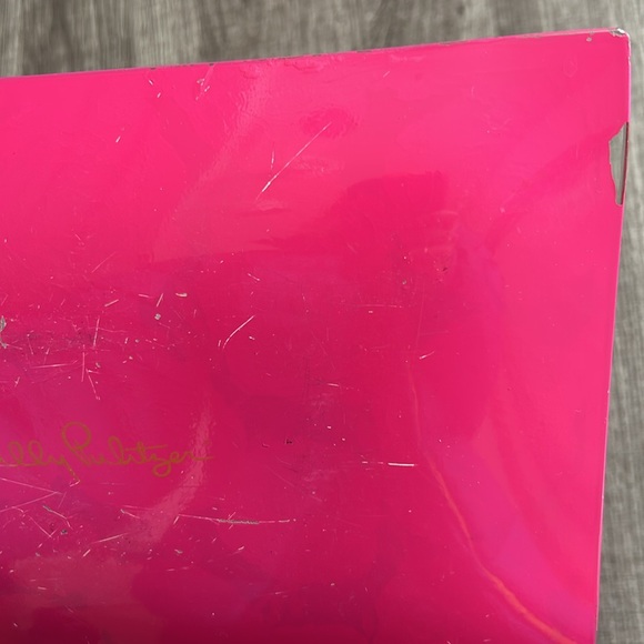 Lilly Pulitzer 12 x 8 First Impression Floral Trinket Tray Roses Jewelry Tray - Picture 14 of 17